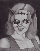 The Girl in the Strange Mask